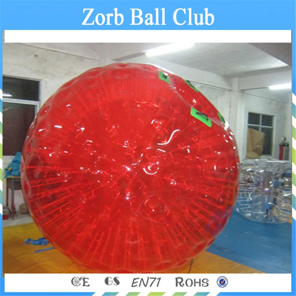 PVC Inflatable Playground Zorb Ball 3m for Kids Human Hamster Ball Grass Zorbing Ball Durable Zorb Ball