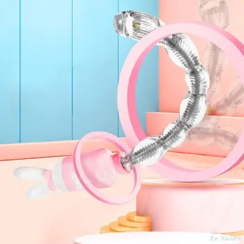 Vibrator female Anal plug goods for adults Butt plug tail prostate massage anal beads vibrator toys for adults 18 4