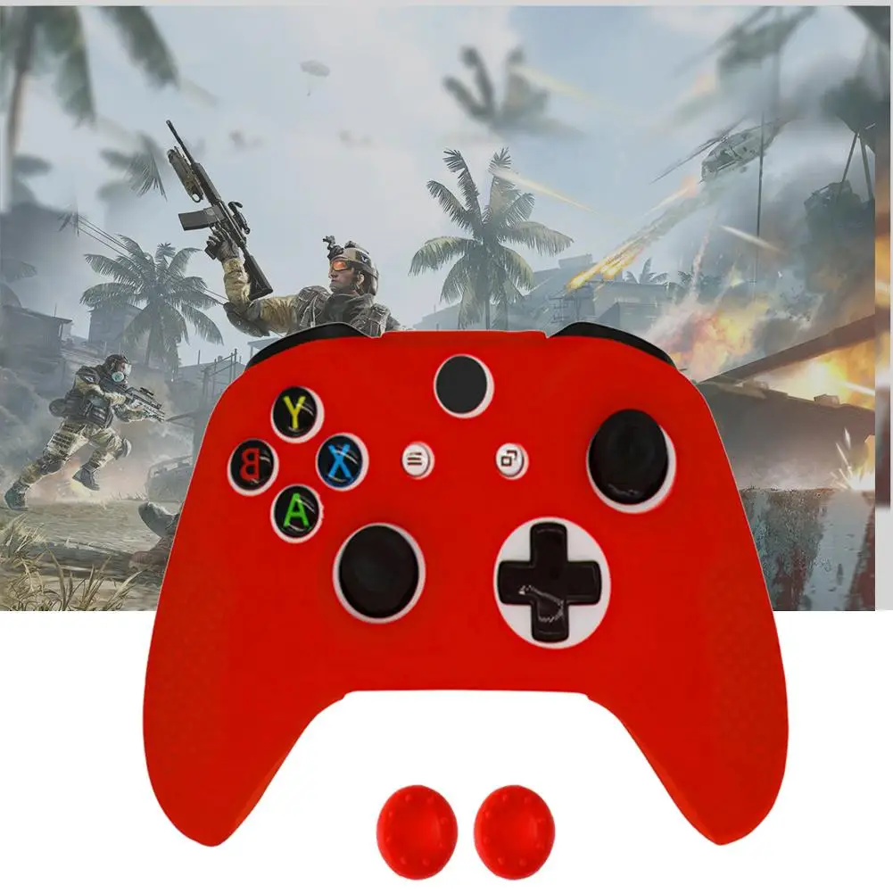 2020 Шипованный нескользящий Силиконовый чехол для геймпада Xbox One S/Xbox X|Геймпады| |