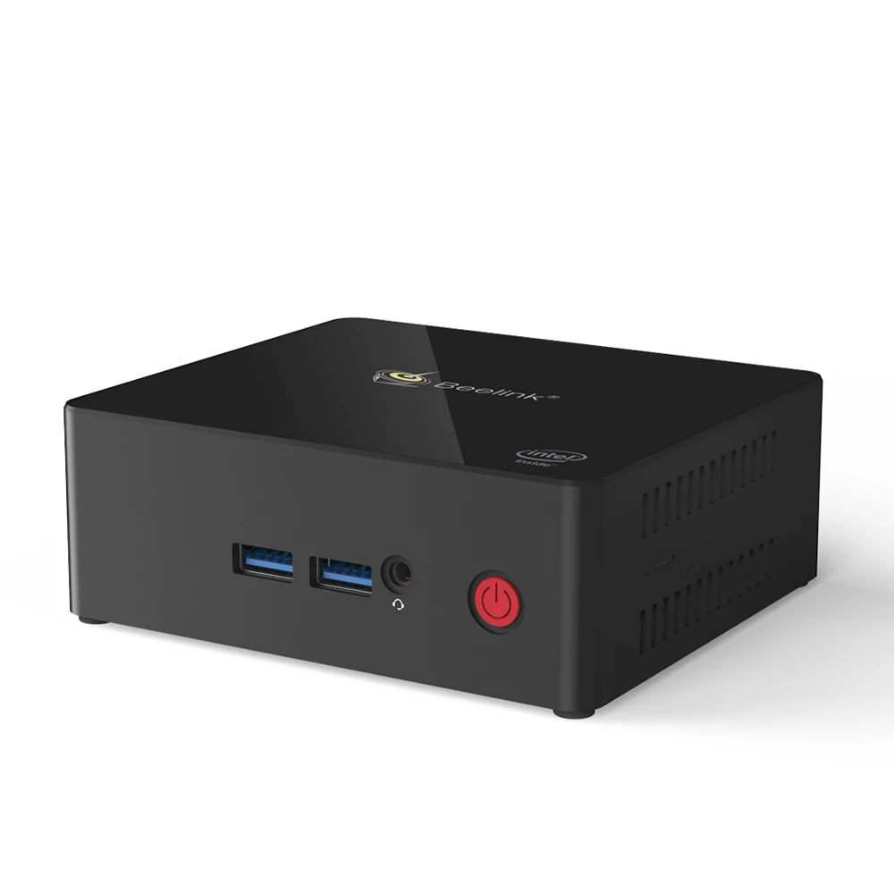 Beelink X55 мини ПК intel gemini Pentium J5005 2 8 ГГц Гб DDR4 256 ГБ SSD двойной HDMI 0 4K 60 Гц windows 10 игровой
