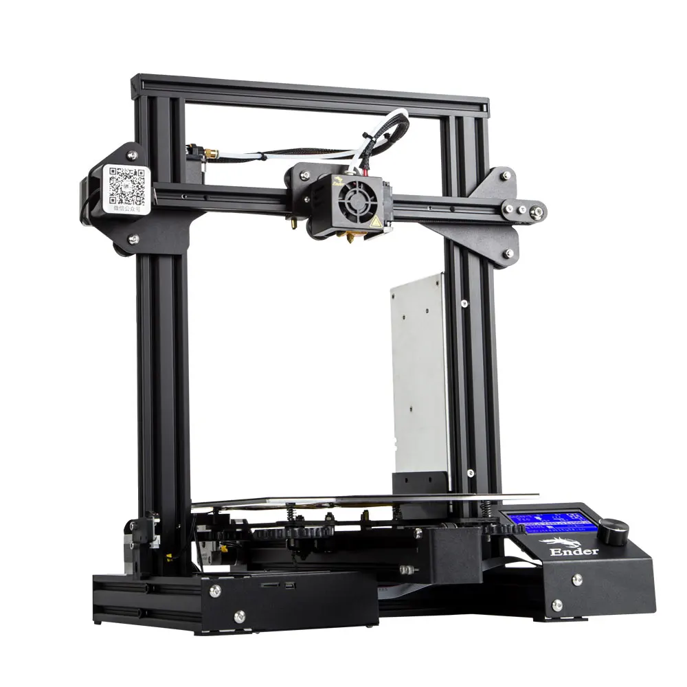 Creality Ender 3 Pro 3d принтер со съемной поверхностью для сборки и сертификацией UL power Printing DIY KIT MeanWell источник питания