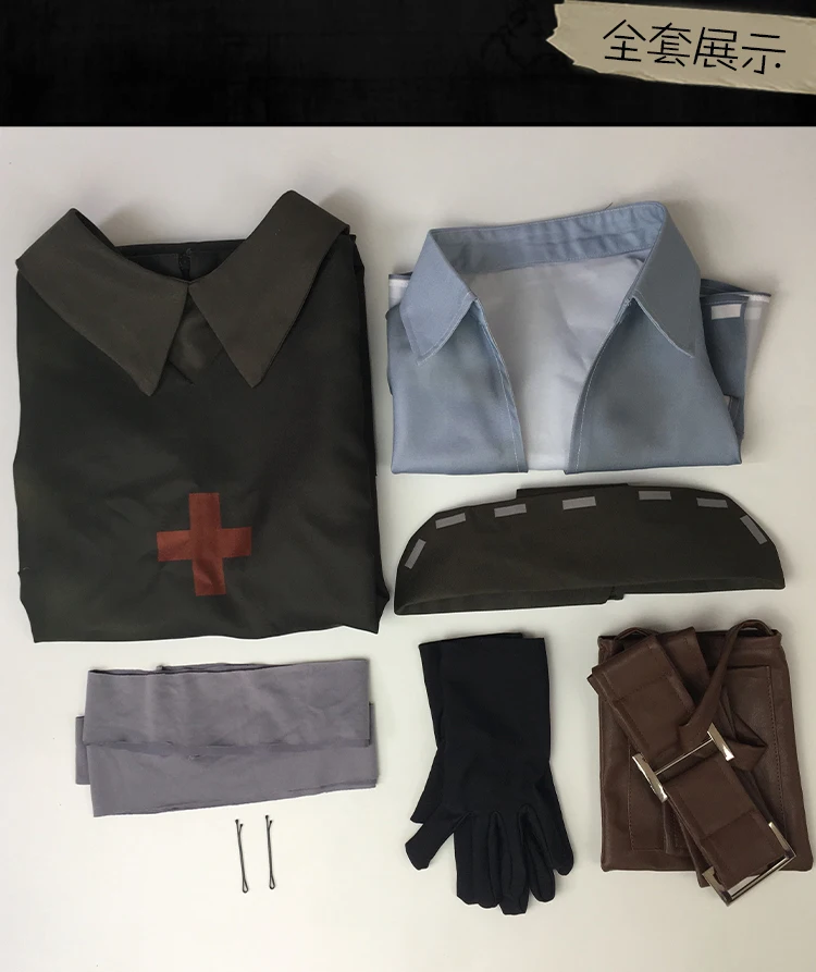 costume Костюм для костюмированной вечеринки с персонажами из игры «Доктор», Emily ALE, Униформа с другой стороны, платье для вечеринки на Хэллоуин, костюм для костюмированной вечеринки - Цвет: costume