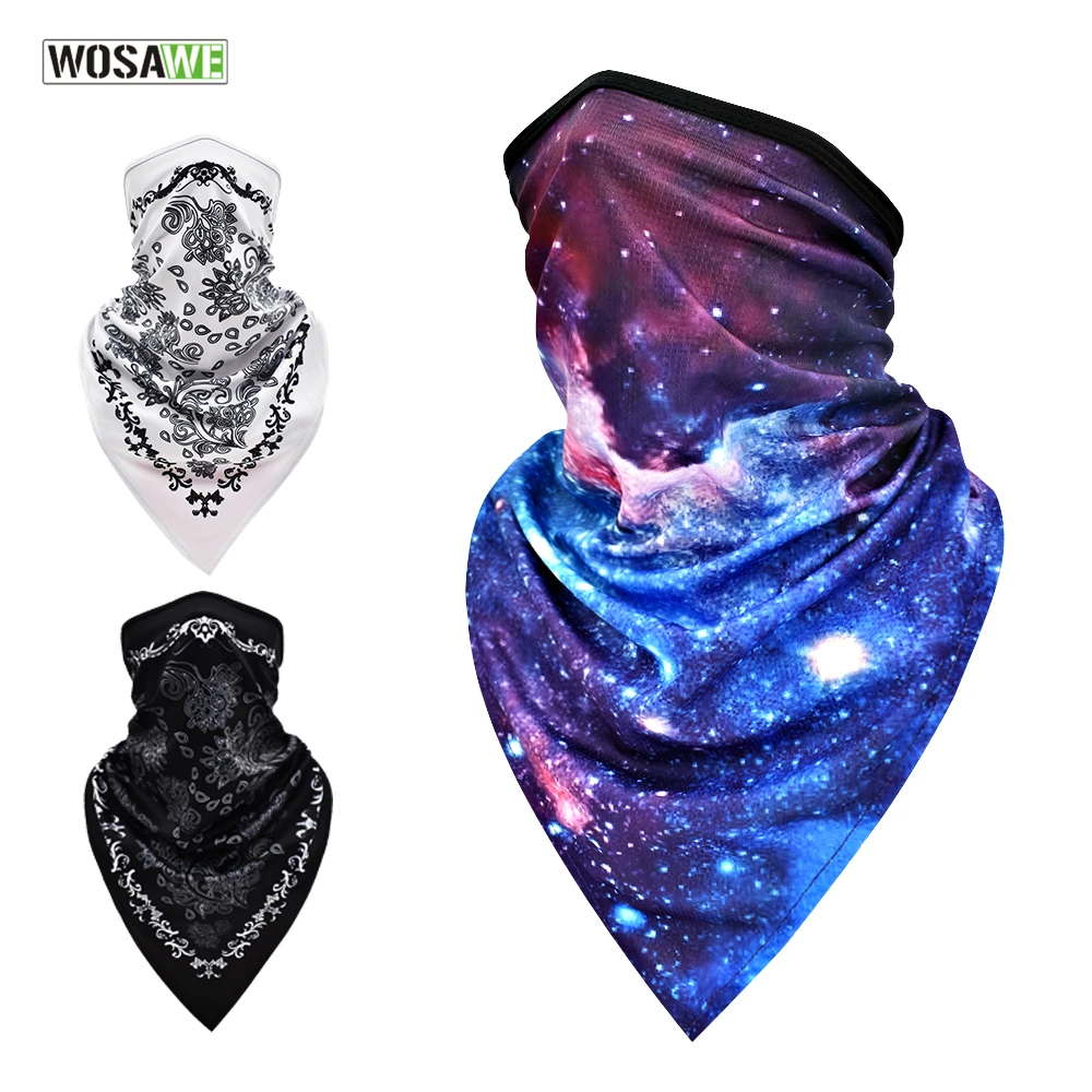 

WOSAWE Sport Triangle Scarf Cycling Bandana Hiking Camping Hunting Running Army Bicycle Military Tactical Airsoft Neck Cover