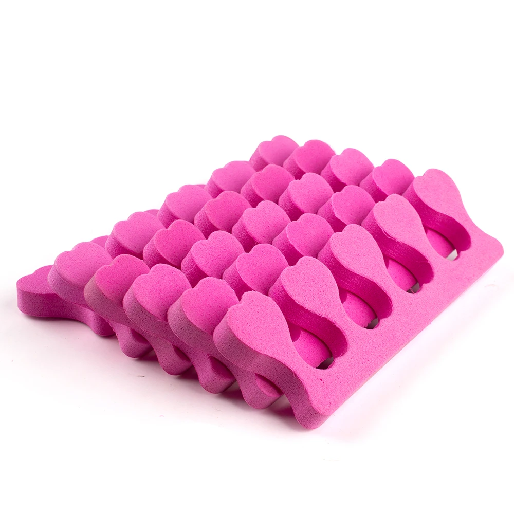 Nail Art Fingers Toes Separators 30pairs/Pack 60pcs for Manicure Pedicure