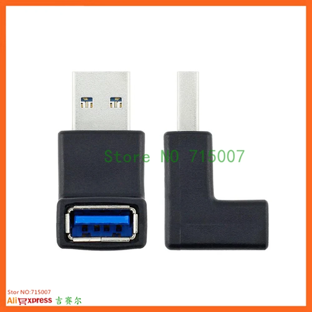 90 градусов вертикальный левый правый вверх вниз Угловой USB 3 0 штекер гнездо M/F