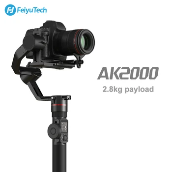 

FeiyuTech AK2000 3-Axis Handheld Gimbal Camera Stabilizer with follow focus for Sony Canon Nikon DSLR Camera 2.8kg payload