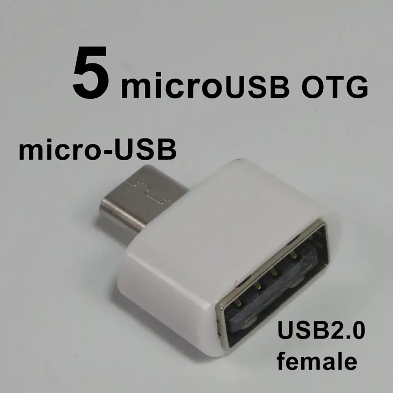 Type-C мама к micro-USB папа к кабелю USB3.0 Женский адаптер конвертера OTG - Цвет: 5 microUSB OTG