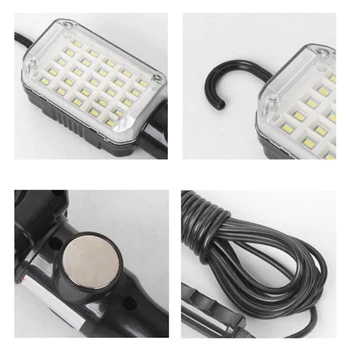 

Black Light Torch Work With Hook ABS Handheld Magnetic LED Car Inspection
