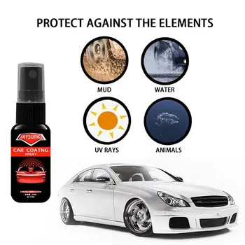 

Car Coating 30/ 50/100ml Nano Coating Agent Anti Scratch Hydrophobic Polish Coating Agent Car Coating Spray Wax Cleaning Agent
