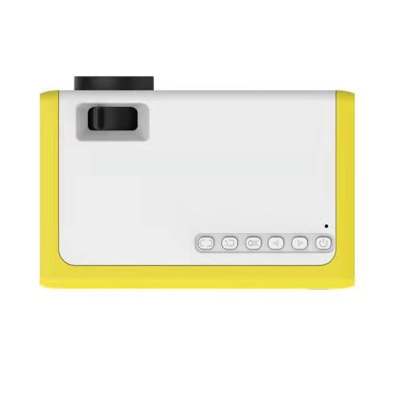 M1 Mini HA CONDOTTO il Proiettore 1800 Lumen 1080P HD Lettore Multimediale di Casa 3.5 millimetri A