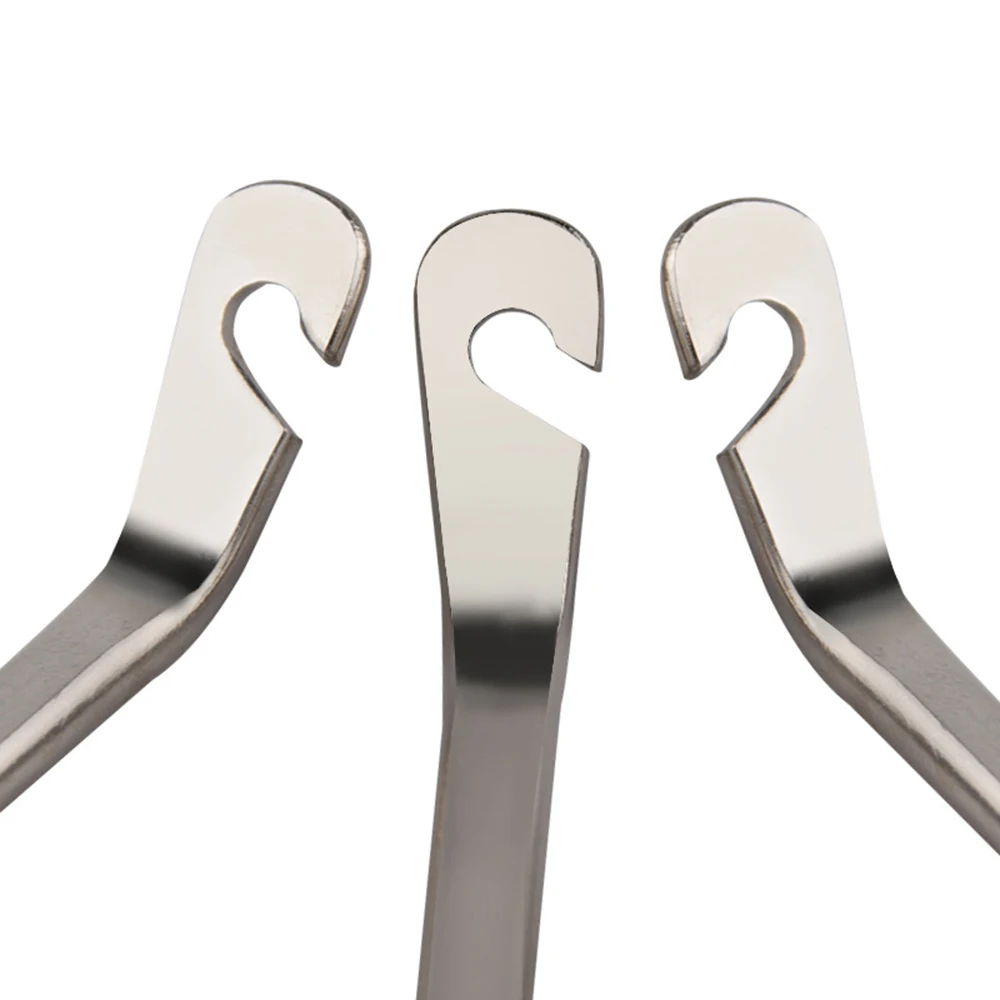 3pcs Bicycle Tire Spoon Steel Bike Wheel Tyre Lever Curved Repair Tool Flat Tire Removal Tool Hooks Pry Bar Stick BC0561 (8)