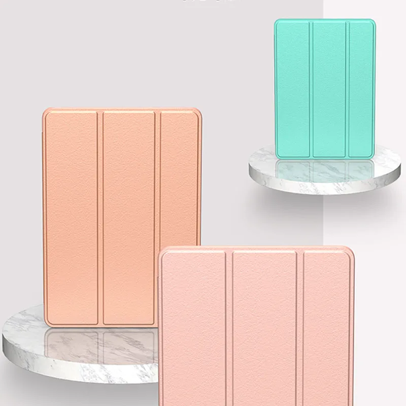 Ультратонкий Складной флип чехол для Xiaomi Mi Pad 4 Plus из искусственной кожи магнитный
