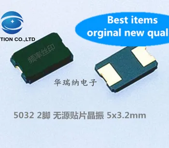 

10pcs 100% orginal new XSDEELNANF 25MHZ 25M 25.000MHZ 5032 2 feet passive SMD crystal oscillator 12PF