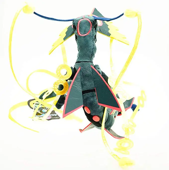 Rayquaza плюшевая кукла Мега форма небо Дракон Мягкая Плюшевая Кукла 33 ”/83 см игрушка для детей
