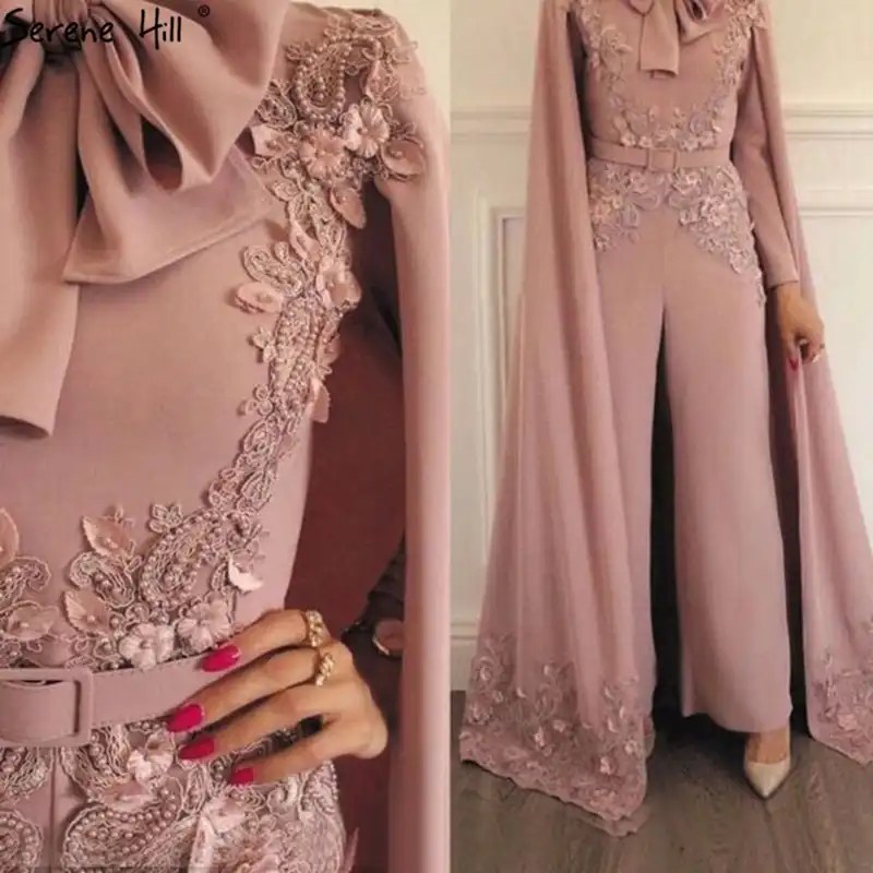 pink jumpsuit formal