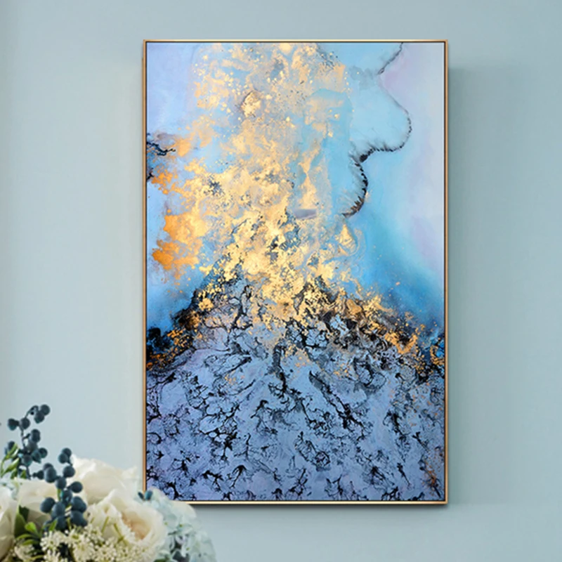 100% ручная роспись абстрактный пейзаж картина маслом на холсте настенное