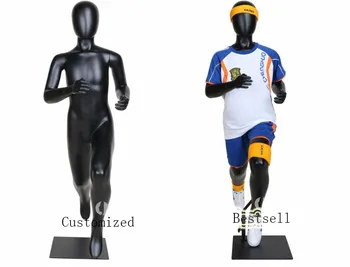

Sports Running Kicking Kids Mannequin Kids Sports Model Factory Direct Sell