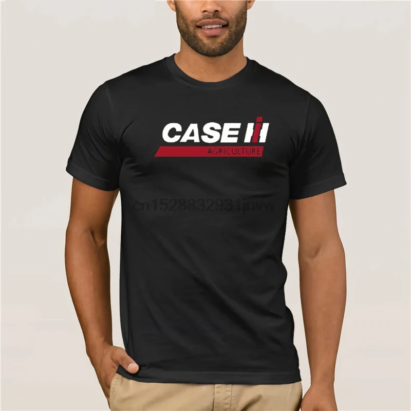 2019 Yeni Case IH Trakt r Tar m Logo erkek siyah ti rt Boyutu Fashion T Shirt 100% Cotton |