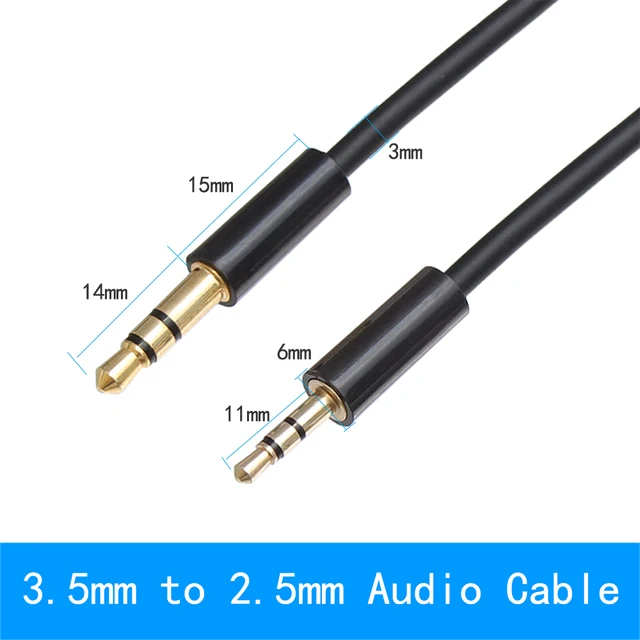 J&amp;D 3,5 Mm A 3RCA Cavo, Oro-Placcato [Copper Shell] [Robusto] 3,5mm (1