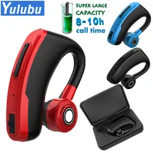 Fast Charging V10 Handsfree Business Bluetooth 5 0 Headphone Mic Voice Control Wireless Headset For Drive Noise Cancelling PK V9