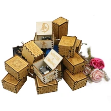 Музыкальная шкатулка студенческое движение DIY игра 18 звук лучший звук Механическая Музыкальная шкатулка с винтом украшение дома