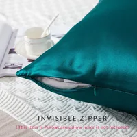 SuyaDearm 1Pc Two-Sided 19mm 100% Mulberry Silk 76CMX51CM Hypoallergenic Pillowcase Skin Face Hair Beauty Care White - Image 5