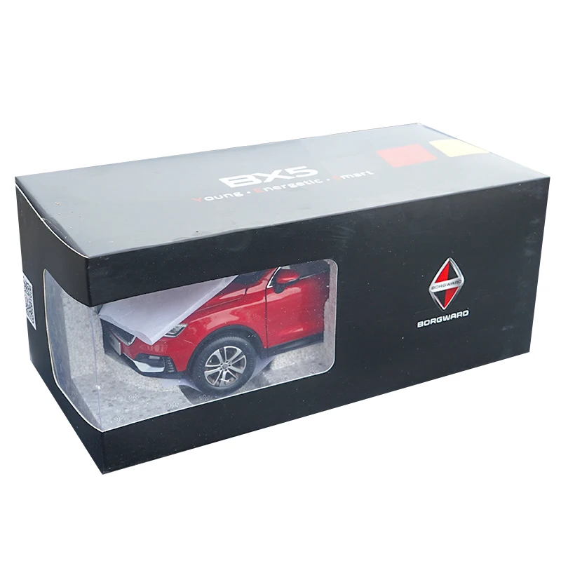 Оригинальное производство 1/18 BORGWARD BX5 SUV литая модель автомобиля с небольшим подарком