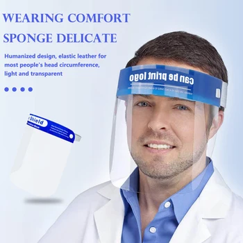 

5/10PCS Anti-Fog Oil-Splash Proof Anti-UV Anti-Shock Safety Mask Transparent Face Shield Safety Protective Mask