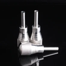 Высокое качество Профессиональный 3 шт 25 мм рукоятка из нержавеющей стали само-задняя трубка задняя Татуировка ручка татуировка трубка с задней стволовой 106