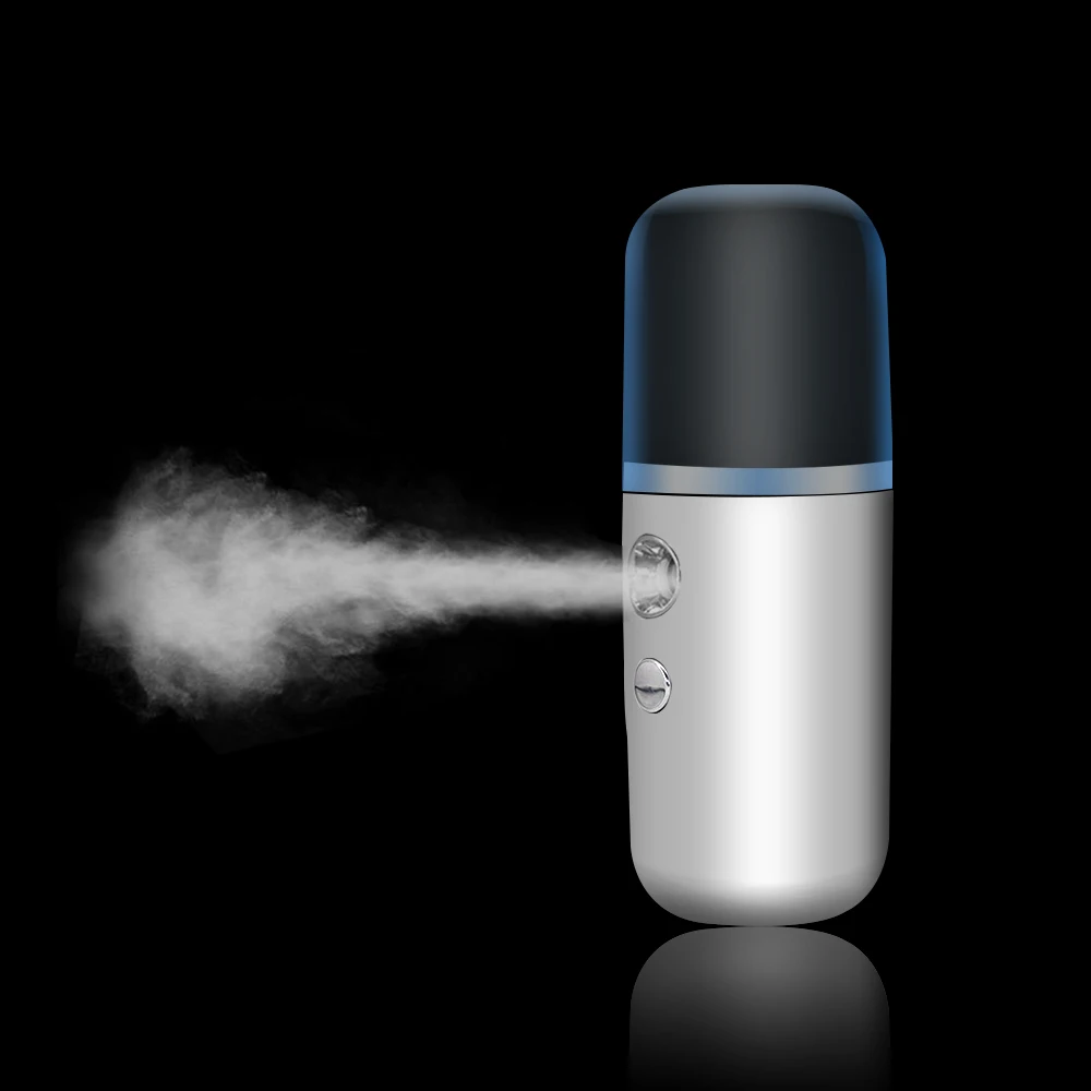 Портативный Перезаряжаемый USB нано-увлажнитель воздуха, охлаждающий туман, мини-увлажнитель для лица, распылитель ресниц, устройство для лица