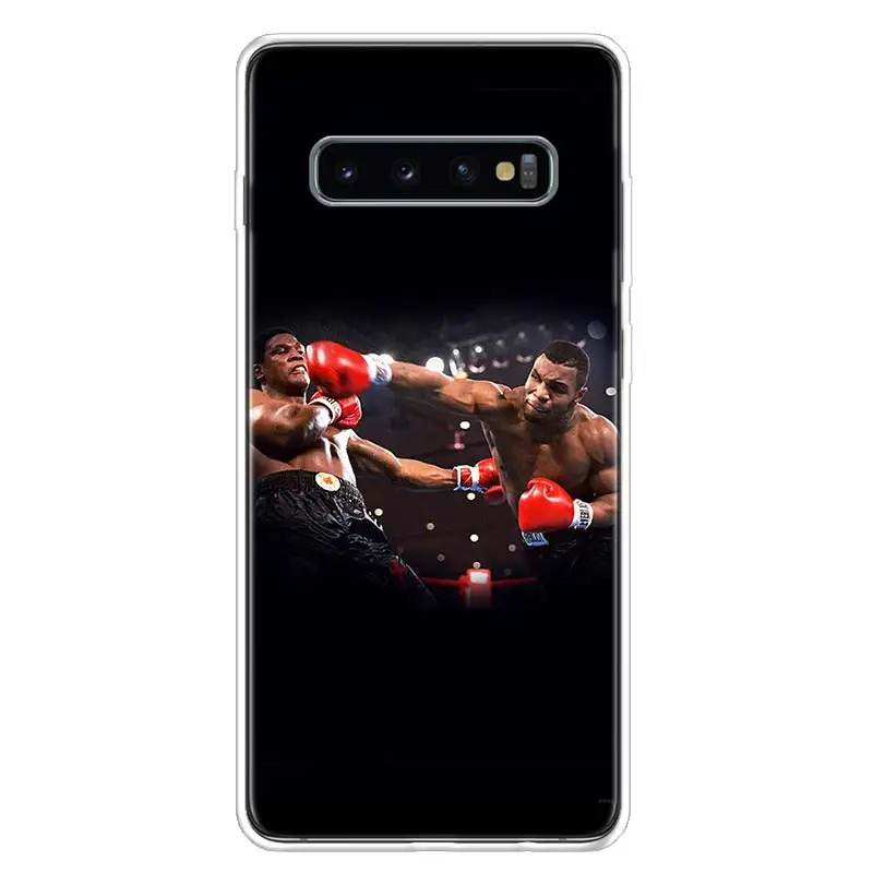 TW169-3 Mike Tyson Boxer Cover Phone Case For Samsung Galaxy A10 A20E A30 A40 A50 A70 A50S A80 M30S A6 A7 A8 A9 Plus+ Coque - Цвет: TW169-3