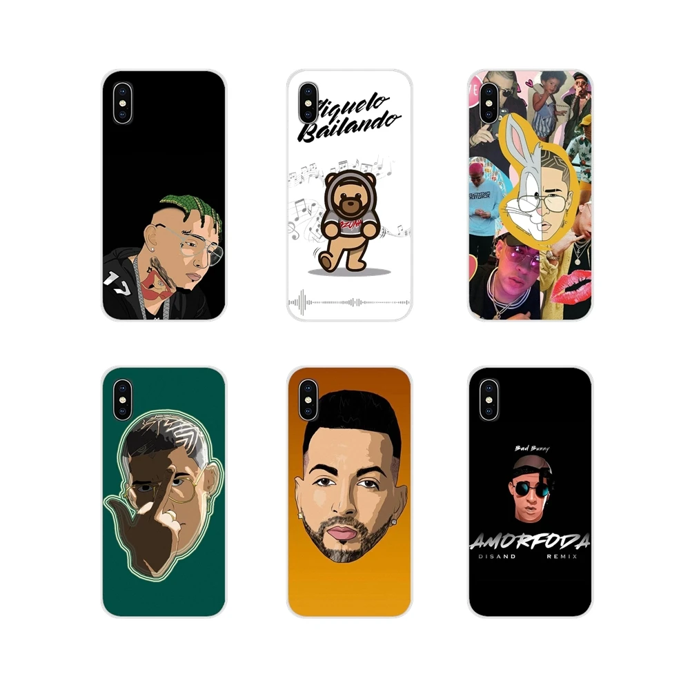 Мешок TPU чехол для Apple IPhone X XR XS 11Pro MAX 4S 5S 5C SE 6S 7 8 Plus ipod touch 5 6 плохой кролик малума Ozuna