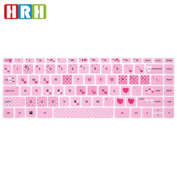

HRH Silicone Keyboard Cover Skin for HP 14 inch Laptop Keyboard Cover/for HP Pavilion x360 Keyboard Cover 14M-BA 14M-CD 14-BF