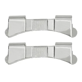 

2 Pieces Premium Stainless Steel Watch Strap Link Curved End Repair 19mm/20mm/21mm/22mm/23mm/24mm