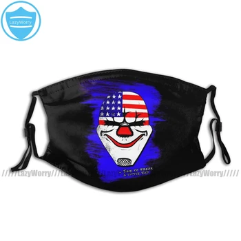 

Dallas Payday 2 Mouth Face Mask Dallas Facial Mask Fashion with Filters for Adult Cool Mask