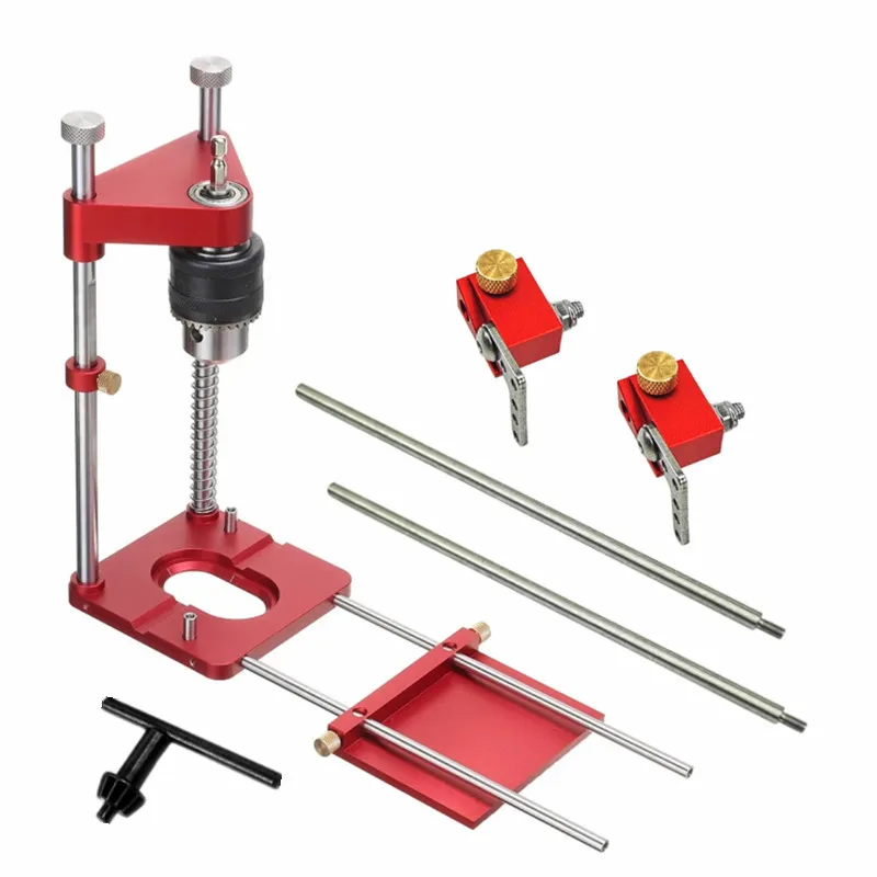 Aluminum Bench Vertical Punch Jig Drill Locator Drill Hole Puncher
