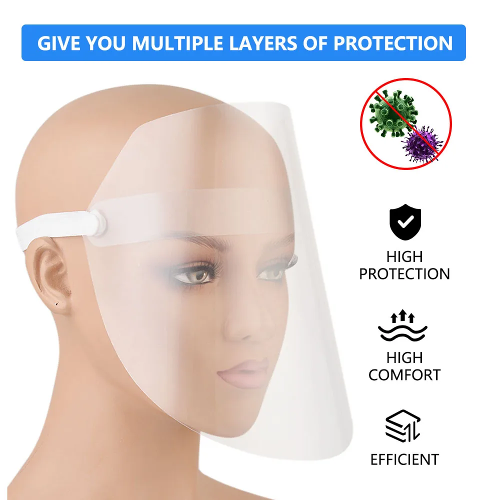 

Safety Painting Face Protection Mask Multi-Function Flu-Splash Proof Mask Dust Face Protective Anti-spitting Splash