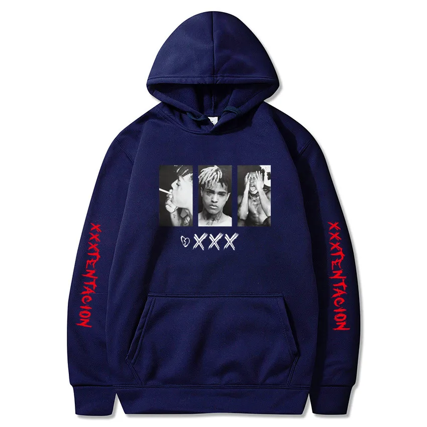 Худи Xxxtentacion для мужчин толстовка раппер Рип месть хип-хоп худи свитшоты женщин и