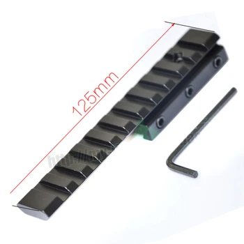 

Activefire 20mm riel Picatinny adaptador de Carril Weaver Carril guía con Adaptador de liberación rápida para Tablets de montura