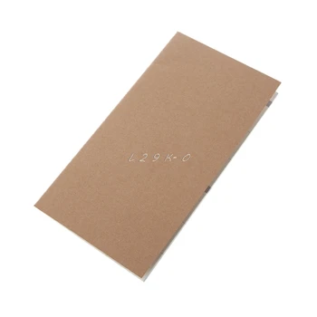 

Kraft Cover Weekly Planner Diary Journal Memo Notebook Note Pad School Office 24 sheets