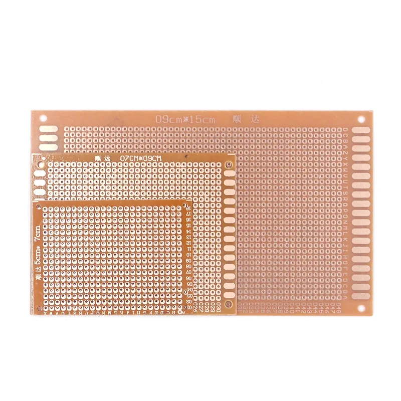 Печатная плата 5x7 см 7x8 9x15 DIY Прототип бумага PCB Универсальный Эксперимент Матрица