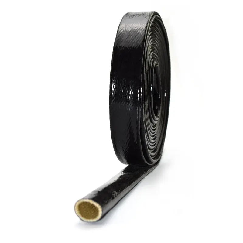 Black Fire Sleeve Glass Fiber Braid Flame Shield Firesleeving Heat Shield  For Engine Hose Protection - Intake Manifold - AliExpress