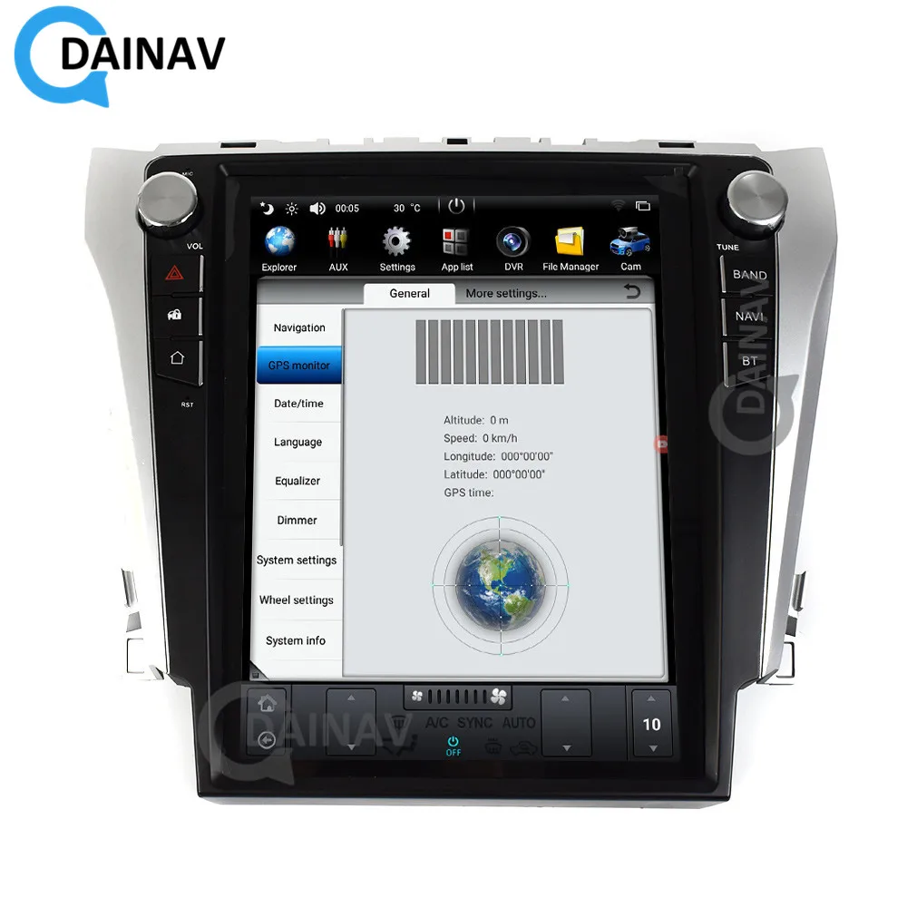 

12.1 inch Android Car radio multimedia player for-TOYOTA Camry 2012-2016 Auto GPS navigation Stereo