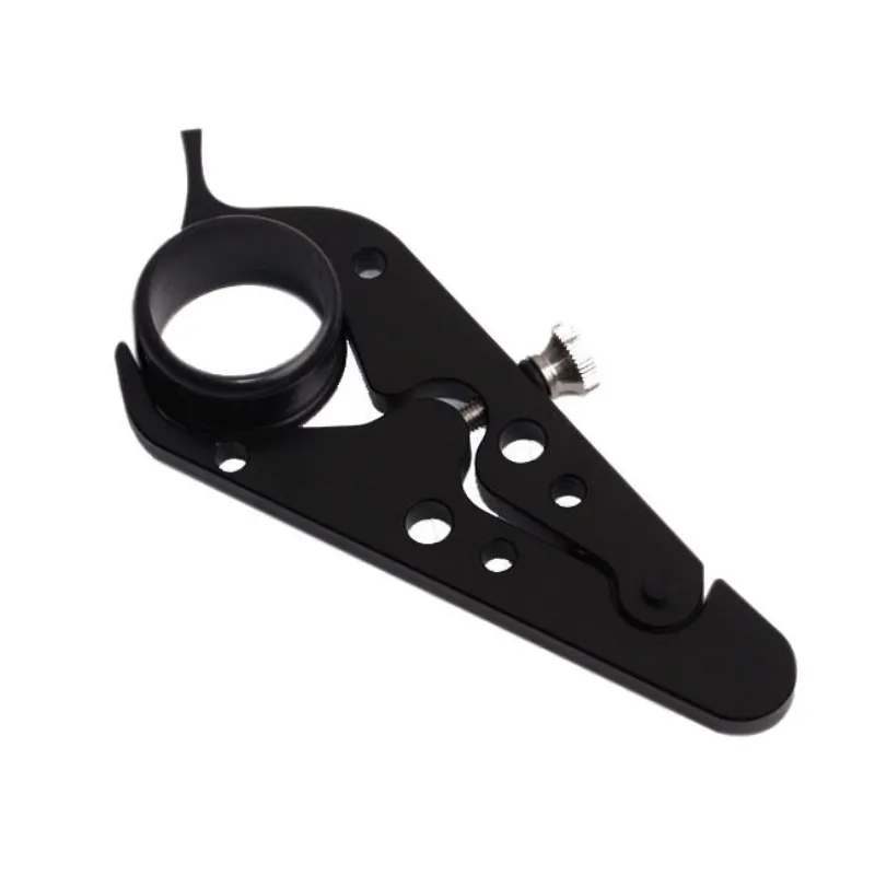 Motorcycle Black CNC Cruise Control Throttle Clamp Lock Assist Retainer Grip