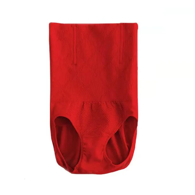 CXZD Women High Waist Butt Lifter Body Shaper Sexy Underwear Waist Trainer and Tummy Hip Control Panties Bum Lifter Shapewear - Цвет: Red