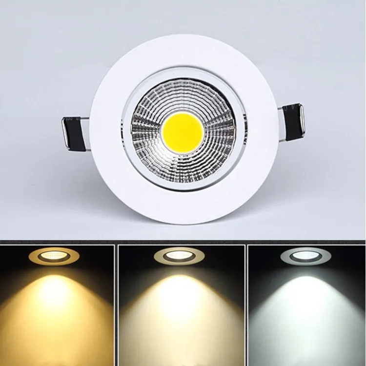 Led Downlight Ceiling-Lamp-Bulb Outdoor Recessed 10w 3w 7w 12w COB 5w 1pcs