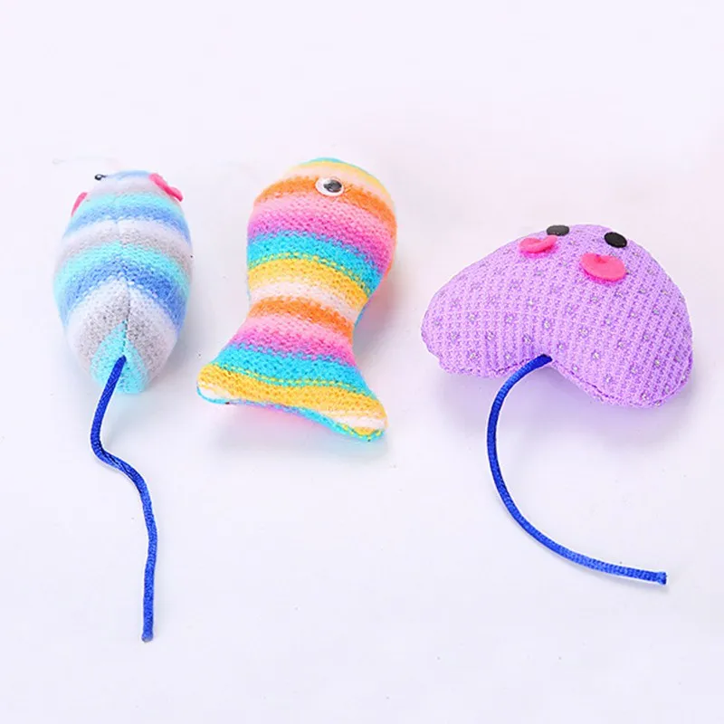 Креативная игрушка в форме рыбы для кошек, подарки, красочные устойчивые к укусам жевательные игрушки для домашних животных, мягкие игрушки, плюшевая кукла, игрушка для игры в рыбку для кошек H1