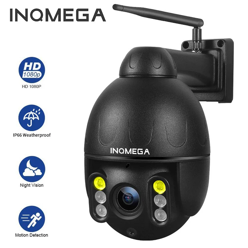 IP камера INQMEGA 1080P FHD уличная с поддержкой Wi Fi и функцией ночного видения|Камеры