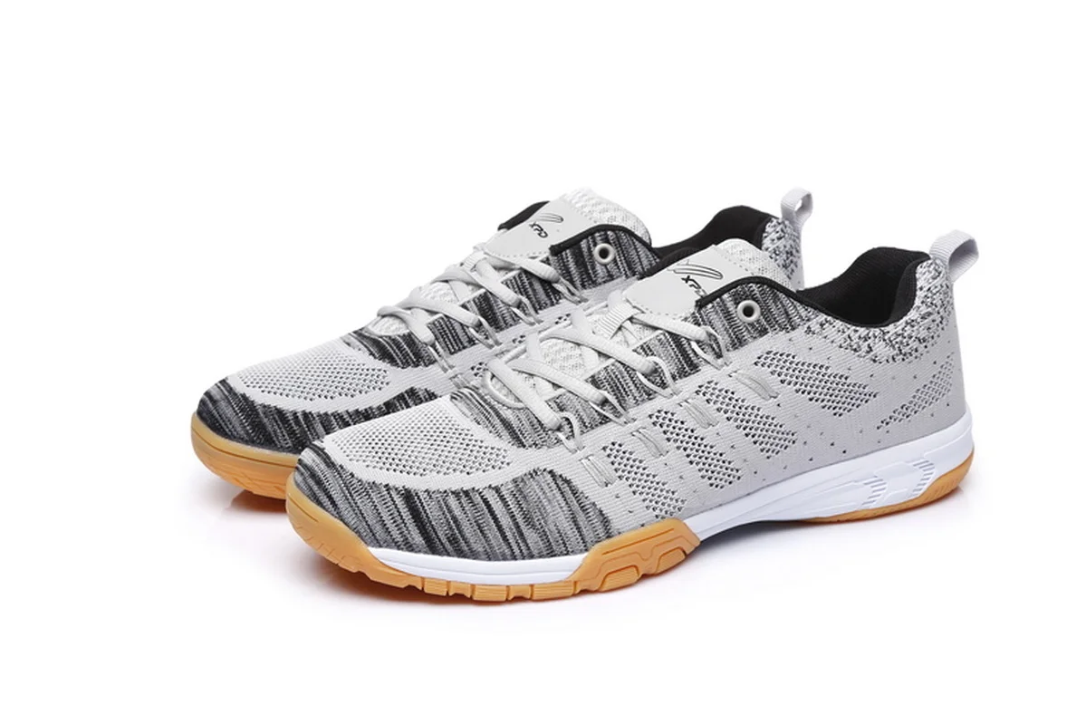 Sports Shoes Men Women Table Tennis Shoes Breathable Antiskid Shock Absorption Indoor Trainer Big Size