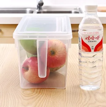 

Refrigerator Storage Box Covered Refrigerator Food Classification Storage Box Refrigerator Storage Box Transparent Kitchen Frui